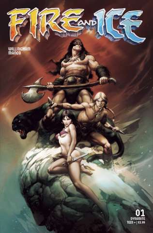 Fire and Ice #1 (Manco Cover)