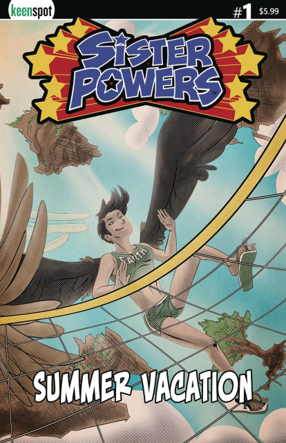 Sister Powers: Summer Vacation #1 (Mario Wytch Cover)