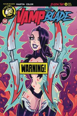 Vampblade, Season Two #9 (Stanley Risque Cover)