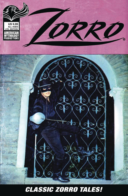 Classic Zorro: Dell #8 (B&W Photo Cover)