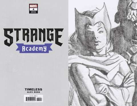 Strange Academy #4 (Scarlet Witch Timeless Virgin Sketch Cover)