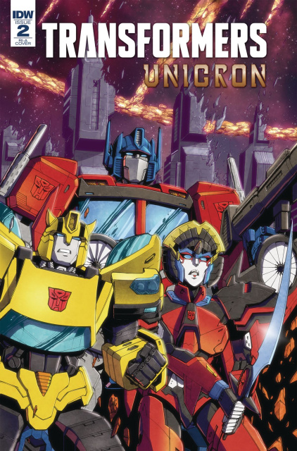 The Transformers: Unicron #2 (10 Copy Coller Cover)