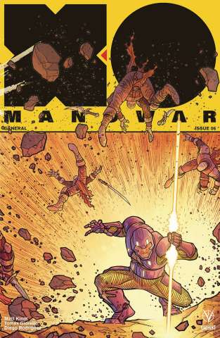 X-O Manowar #6 (20 Copy Interlock Boden Cover)