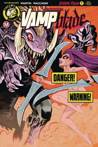 Vampblade, Season Four #7 (Baugh Risque Cover)