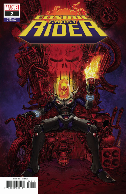 Cosmic Ghost Rider #2 (Superlog Cover)