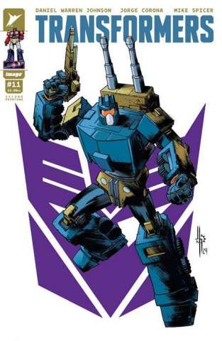 Transformers #11 (Howard Decepticon 2nd Printing)