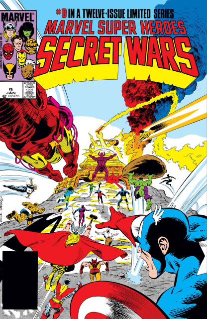 Marvel Super Heroes: Secret Wars #9 (Facsimile Foil Edition)