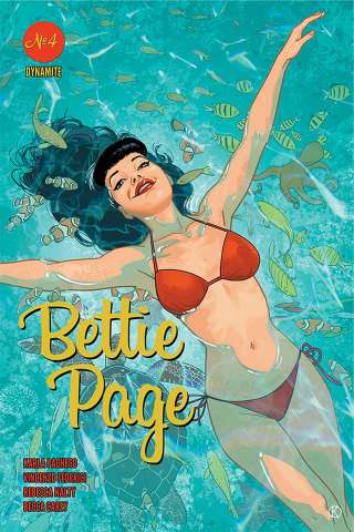 Bettie Page #4 (Kano Cover)