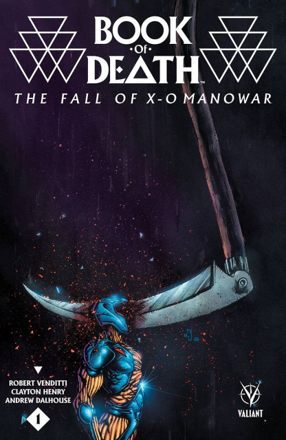 Book of Death: The Fall of X-O Manowar #1 (10 Copy Lee Cover)