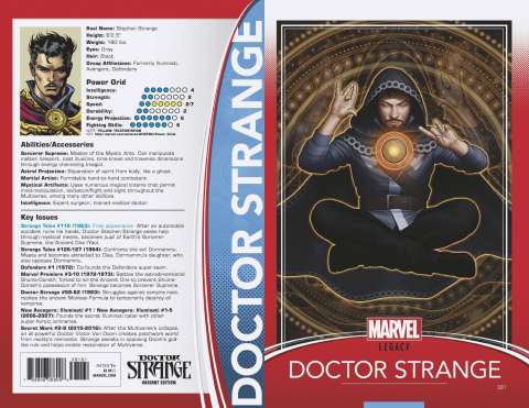 Doctor Strange #381 (Christopher Trading Card Cover)