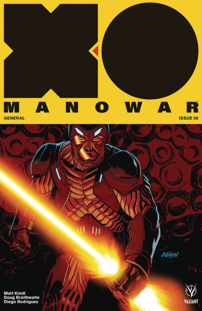 X-O Manowar #6 (Johnson Cover)