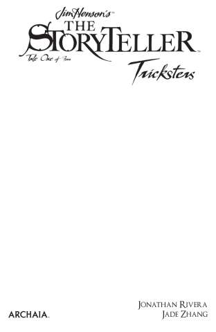 The Storyteller: Tricksters #1 (Blank Sketch Cover)
