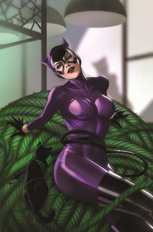 Catwoman #62 (1:25 Lesley Leirix Li Card Stock Cover)