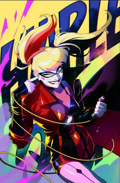 Harley Quinn #47 (1:25 Knight Zhang Card Stock Cover)