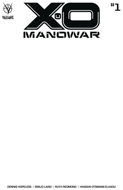 X-O Manowar #1 (Blank Cover)
