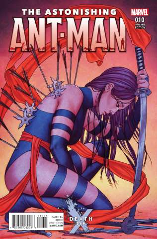 Astonishing Ant-Man #10 (Frison Death of X Cover)