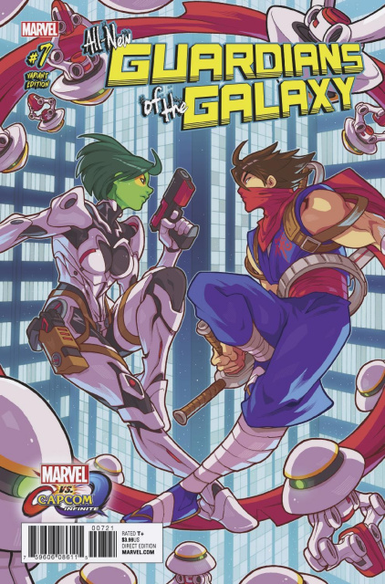 All-New Guardians of the Galaxy #7 (Huang Marvel vs. Capcom Cover)