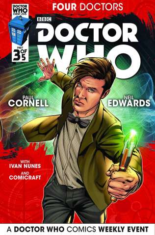 Doctor Who: Four Doctors #3 (Edwards Cover)