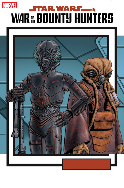 Star Wars: War of the Bounty Hunters #5 (Trading Card Cover)