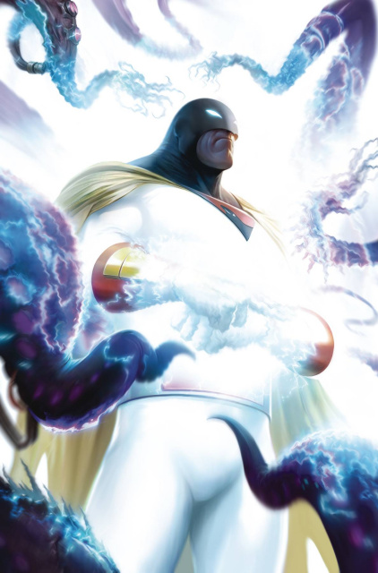 Space Ghost #10 (Mattina Metal Premium Cover)