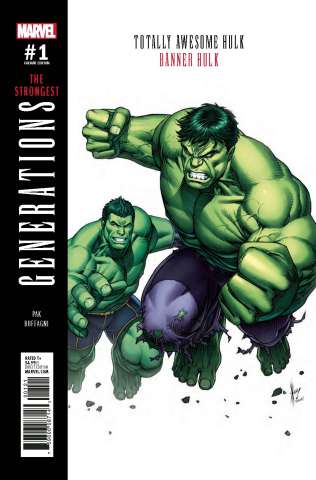 Generations: Banner Hulk & Totally Awesome Hulk #1 (Keown Cover)