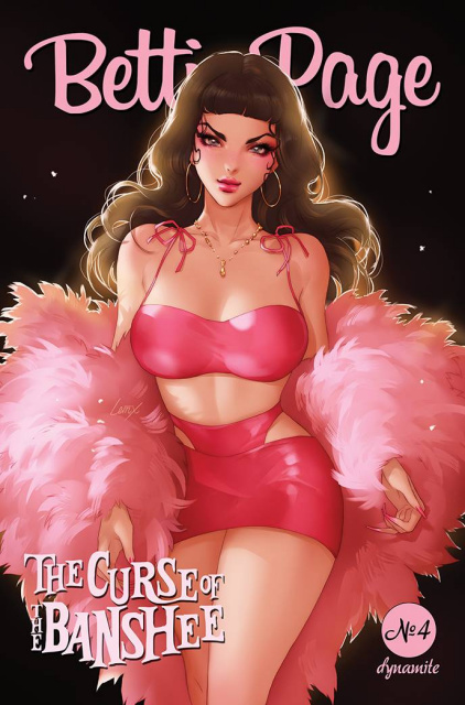 Bettie Page and The Curse of the Banshee #4 (Premium Li Cover)