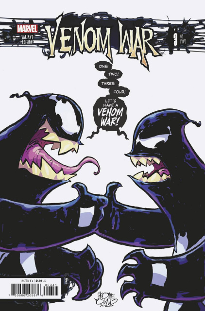 Venom War #3 (Skottie Young Cover)