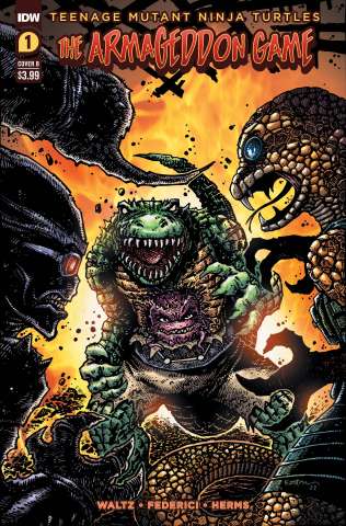 Teenage Mutant Ninja Turtles: The Armageddon Game #1 (Eastman Cover)