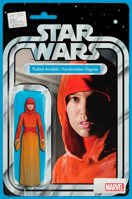 Star Wars #36 (John Tyler Christopher Action Figure Cover)