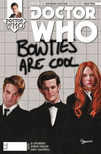 Doctor Who: New Adventures with the Eleventh Doctor, Year Two #11 (Myers Cover)