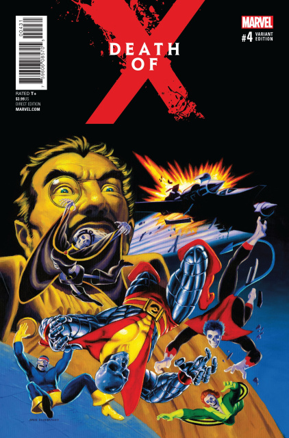 Death of X #4 (Hildebrandt Classic Cover)