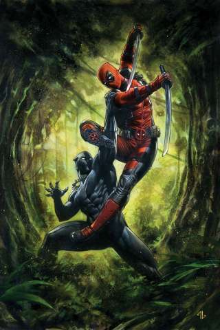 Black Panther vs. Deadpool #1 (Granov Cover)