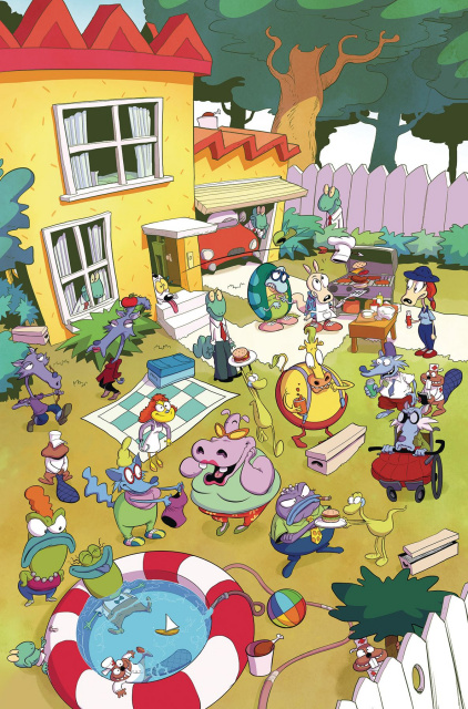 Rocko's Modern Life #1 (Subscription Look & Find Cover)