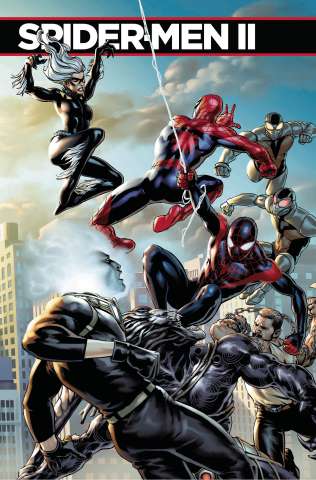 Spider-Men II #5 (Saiz Connecting Cover)
