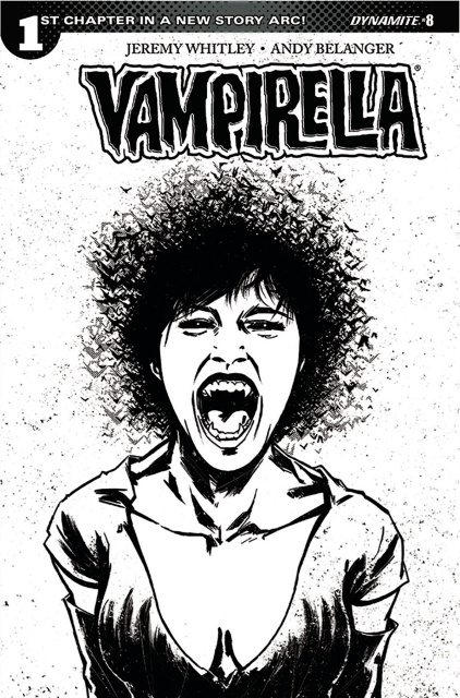 Vampirella #8 (20 Copy Tan B&W Cover)