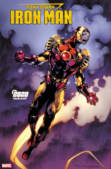 Tony Stark: Iron Man #19 (Stroman 2020 Cover)