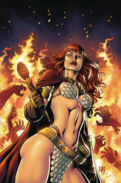 Red Sonja #16 (15 Copy Geovanni Virgin Cover)