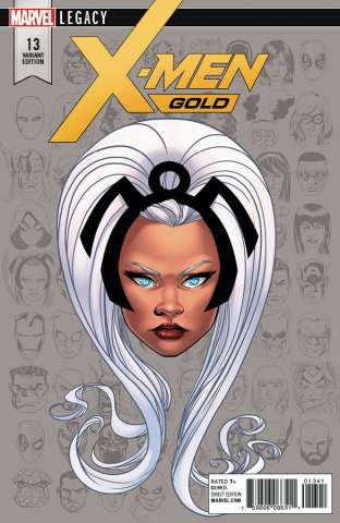 X-Men: Gold #13 (McKone Legacy Headshot Cover)