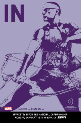 Hawkeye vs. Deadpool #4 (IN Cover)