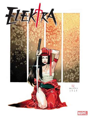 Elektra #100 (Ruan Cover)