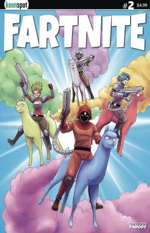 Fartnite: Chapter Poo #1 (Llama Riders In Sky Cover)
