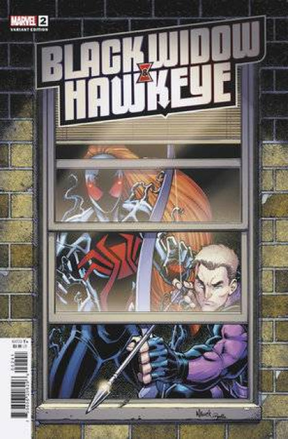 Black Widow and Hawkeye #2 (Todd Nauck Windowshades Cover)