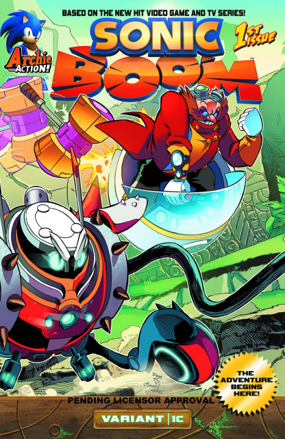 Sonic Boom #1: Here Comes the Boom, Part 3 (Variant Cover)