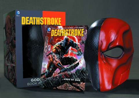 Deathstroke Book and Mask Set