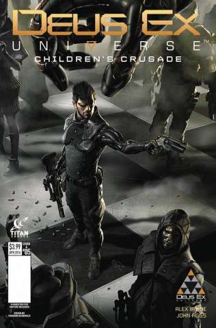 Deus Ex #5 (Schepacz Cover)
