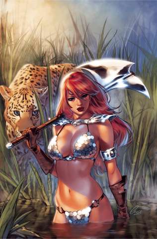 The Invincible Red Sonja #4 (7 Copy Chatzoudis Virgin Cover)