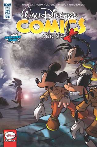 Walt Disney's Comics and Stories #742 (Castellan Cover)
