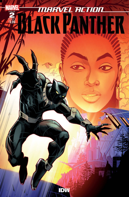 Marvel Action: Black Panther #2 (Samu Cover)