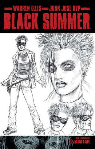 Black Summer #1 (Design Sketch Cover)