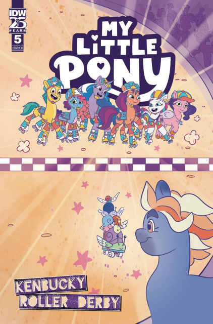 My Little Pony: Kenbucky Roller Derby #5 (Valle Cover)